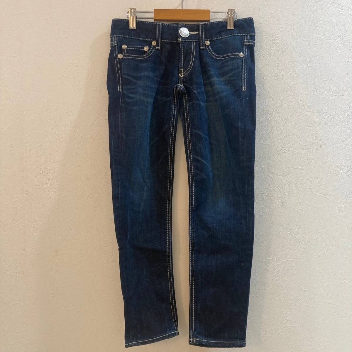 SLY/スライ スキニーデニム インディゴブルー レディース 24拍卖