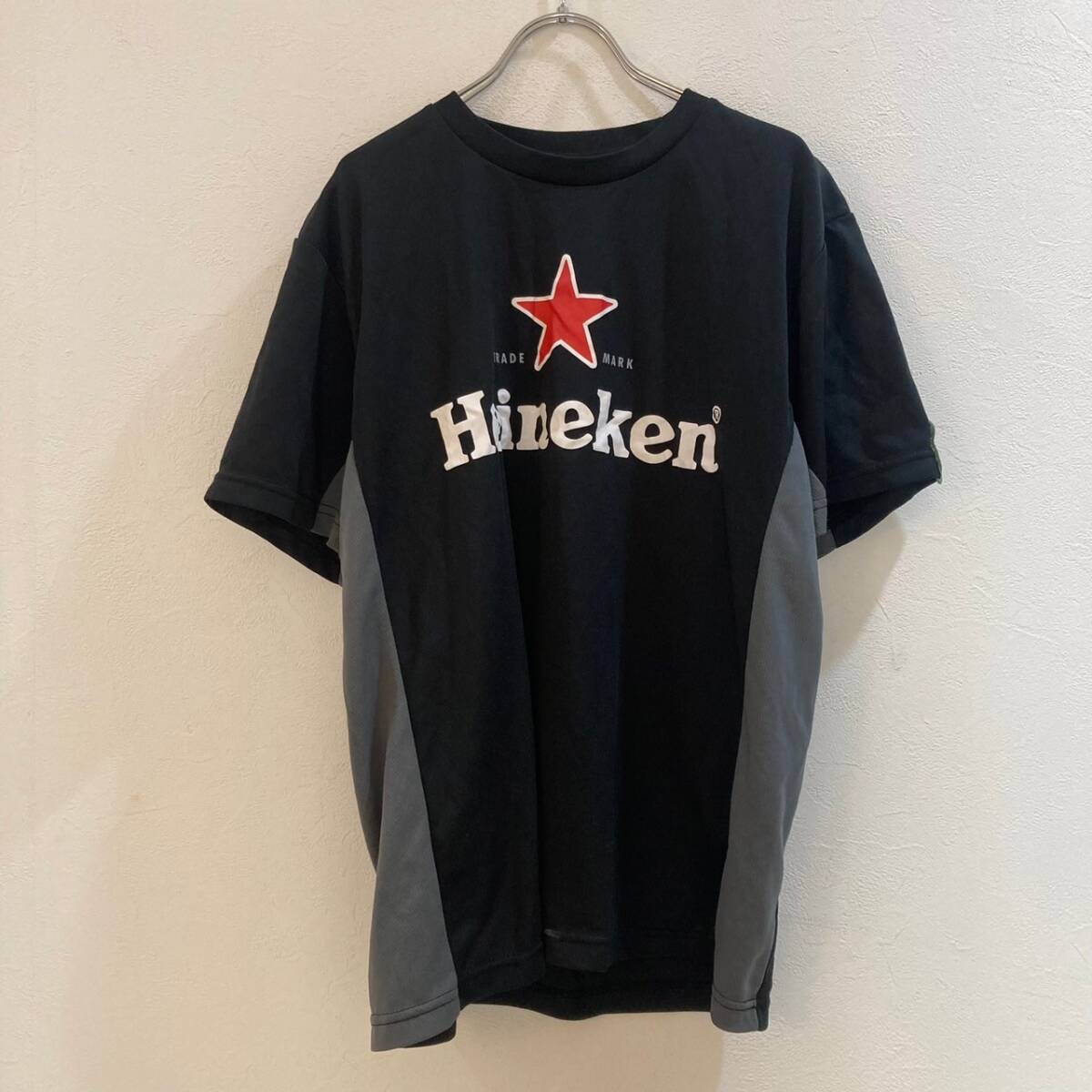 glimmer/ 半袖スポーツウェアTシャツ CHAMPIONS LEAGUE ブラック 黒 メンズ L拍卖