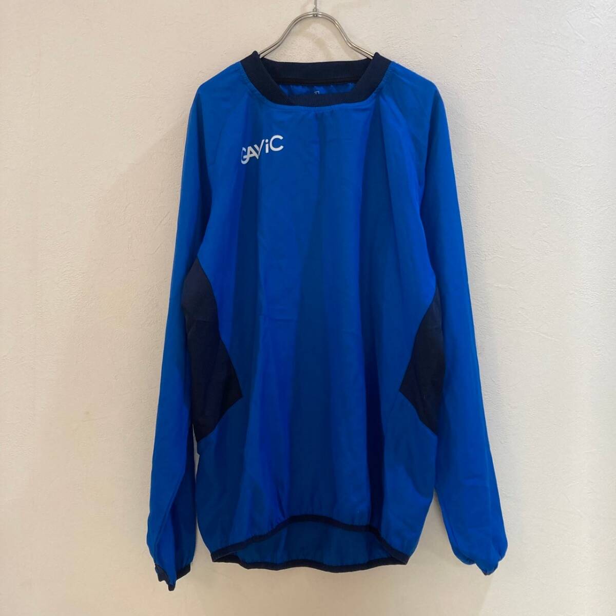 GAVIC/ガビック 長袖ピステジャケット ブルー 青 メンズ L拍卖