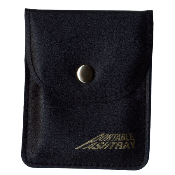 携帯灰皿 火消内蔵 瞬間火消し 携帯吸殻入れ ブラック/0262x1個/送料無料拍卖