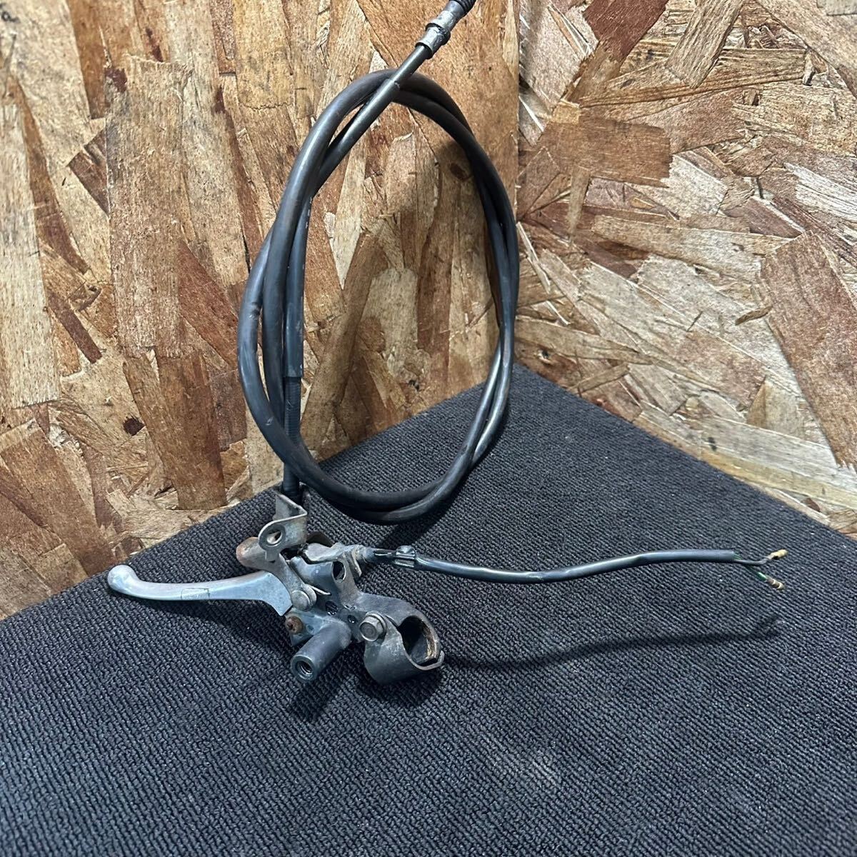 A43 AF27 スーパーディオ HONDA 純正 右 リアブレーキレバー ワイヤー ホンダ DIO AF28拍卖