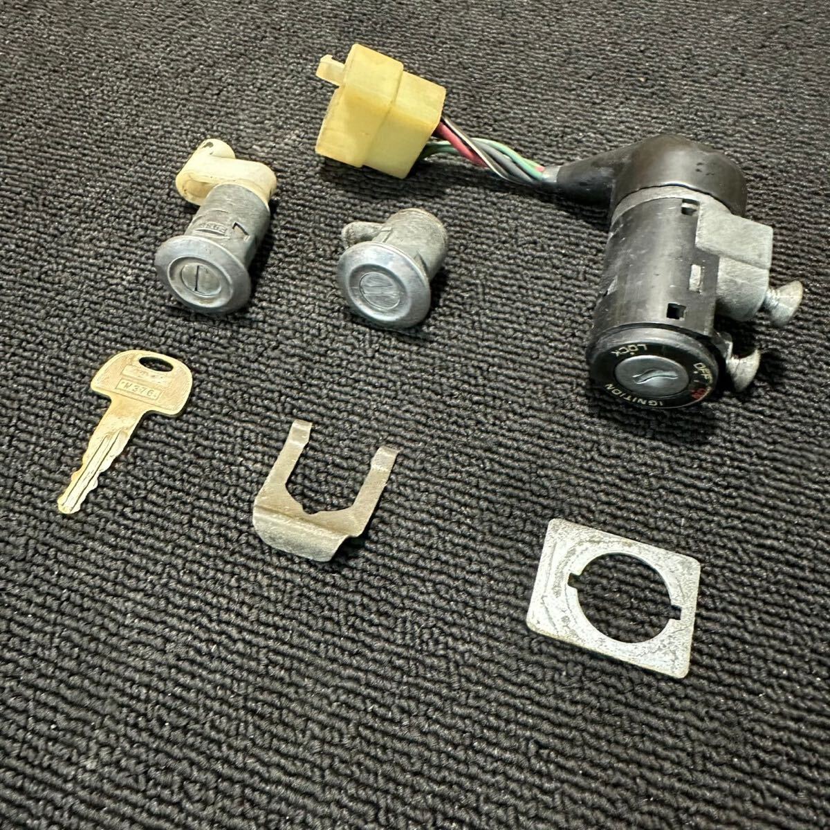 A43 AF27 スーパーディオ HONDA 純正 キーセット キーシリンダー メインキー 鍵 ホンダ DIO AF28拍卖