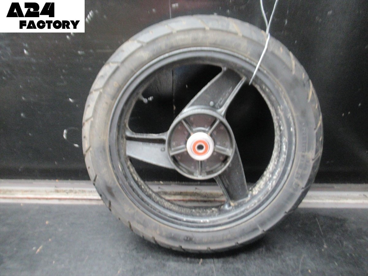 F2R6-1217 カワサキ ZRX400 リアホイール タイヤ 【ZR400E-011*** 1994年式 E1 動画有】拍卖