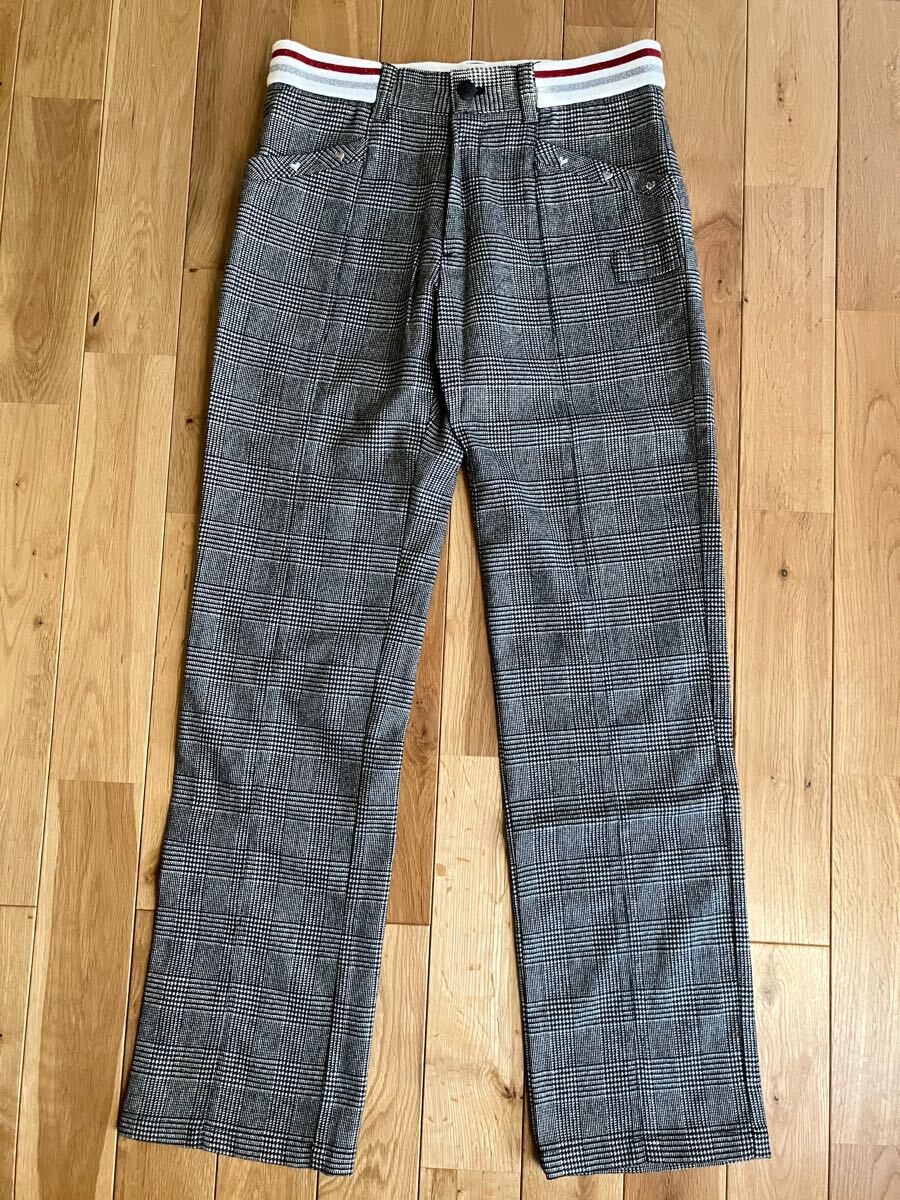 未使用訳あり レディース スコットネルソン ゴルフパンツ チェック Lサイズ拍卖