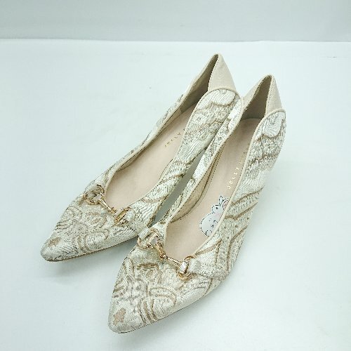 ◇ Θ JELLYBEANS ジェリービーンズ ハイヒール サイズ23.5 ベージュ レディース E拍卖