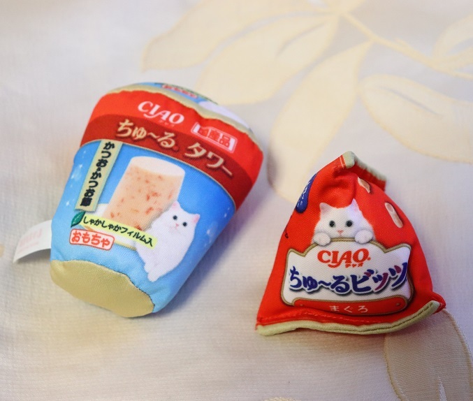 レア!ちゅーる ノベルティ かしゃかしゃ おもちゃ 2種類セット 猫 ねこ ネコ cat拍卖