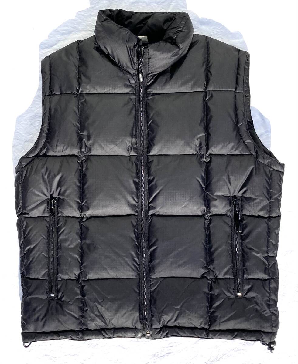 00s 2002年製 OLD GAP リバーシブル ダウンベスト パッカブル S 黒 ビンテージ オールドギャップ Y2K拍卖