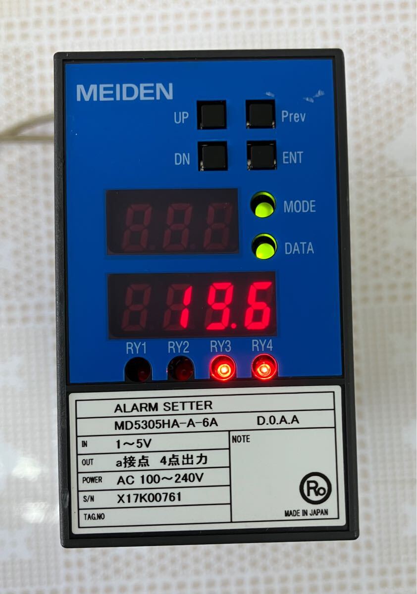 MEIDEN 警報設定器 MD5305HA-A-6A拍卖