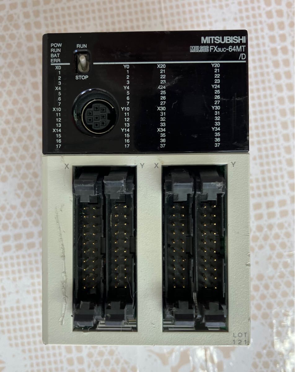 三菱電機 シーケンサ FX3UC-64MT/D 基本ユニット拍卖