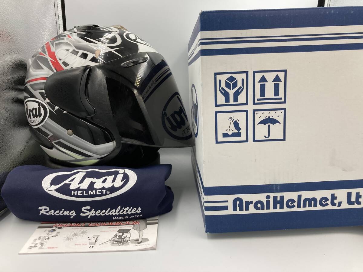 Arai アライ SZ Ram3 SZ-Ram3 SZ Ram Ⅲ OKADA オカダ 岡田忠之 ジェット ヘルメット Lサイズ エスゼットラム ラム スリー拍卖