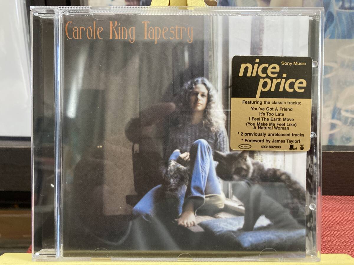 【CD】CAROLE KING ☆ Tapestry 99年 EU Legacy 輸入盤 リマスター SSW 名盤 71年作 全米1位 グラミー4部門受賞 良品拍卖