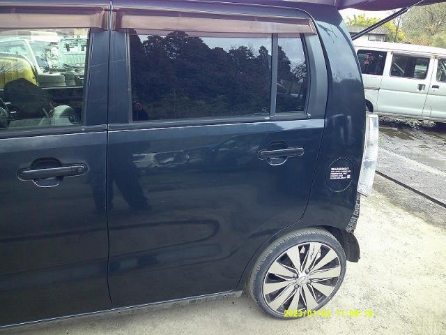 ワゴンR DBA-MH23S 左リアドア ZJ3 ブルーイッシュブラックパールIII拍卖