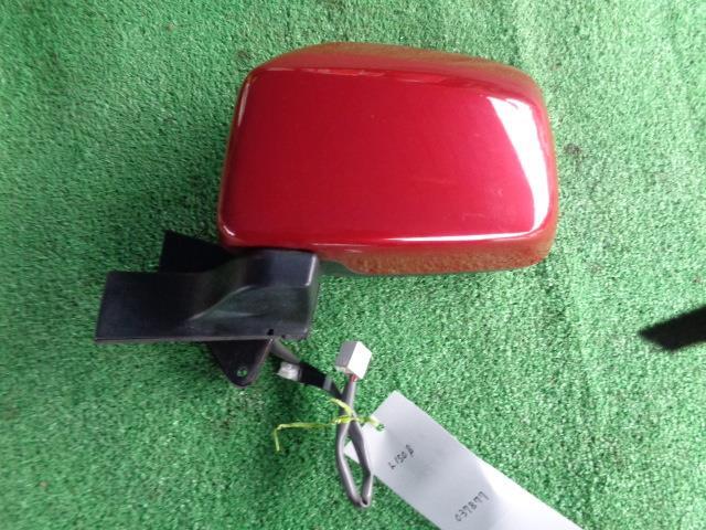 ムーヴ DBA-L150S 左サイドミラー/ドアミラー 電動格納 R38 レッドマイカメタリック拍卖