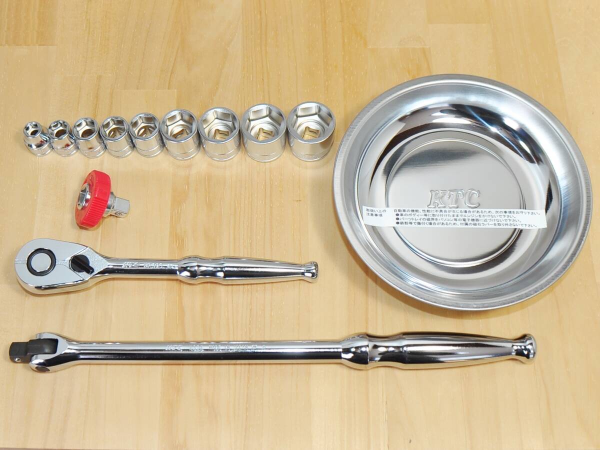 ◆KTC 9.5sq ラチェットハンドル他 全5種類セット◆工具セット ツールセット ラチェットセット♪拍卖