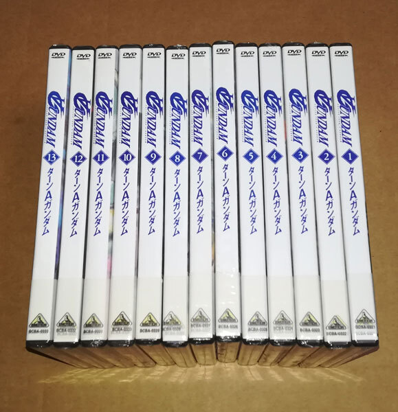新品 ∀ガンダム ターンエーガンダム 全13巻セット DVD拍卖