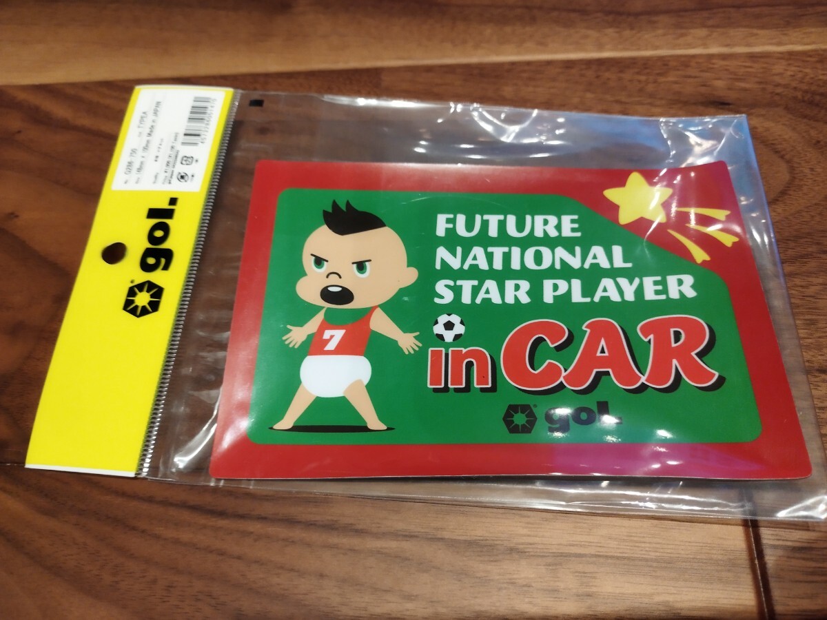 【新品特価!】ゴル(gol) サッカー 応援グッズ カーマグネット クリロナ //G286-750拍卖