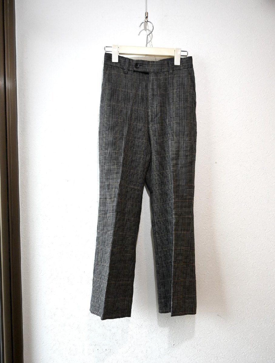 ★ジャーナルスタンダード/L'essage *グレンチェック ウールパンツ/size:36* 古着のgplus広島 2412r1拍卖