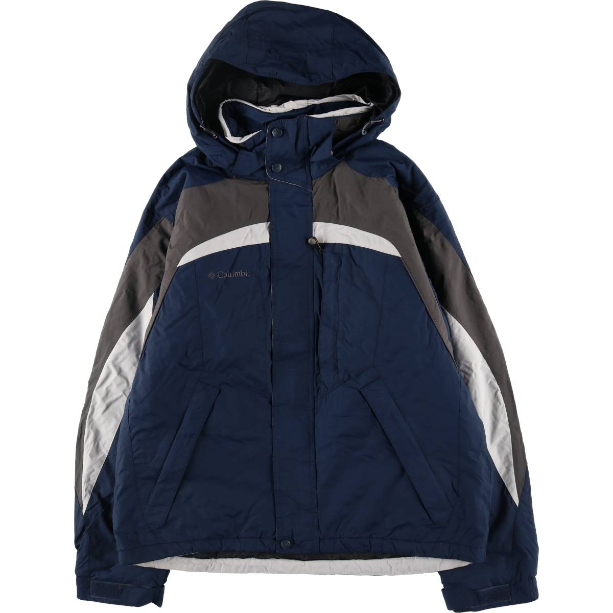 古着 00年代~ コロンビア Columbia 中綿マウンテンパーカー シェルジャケット パファージャケット メンズM相当 長袖 /eaa507166拍卖