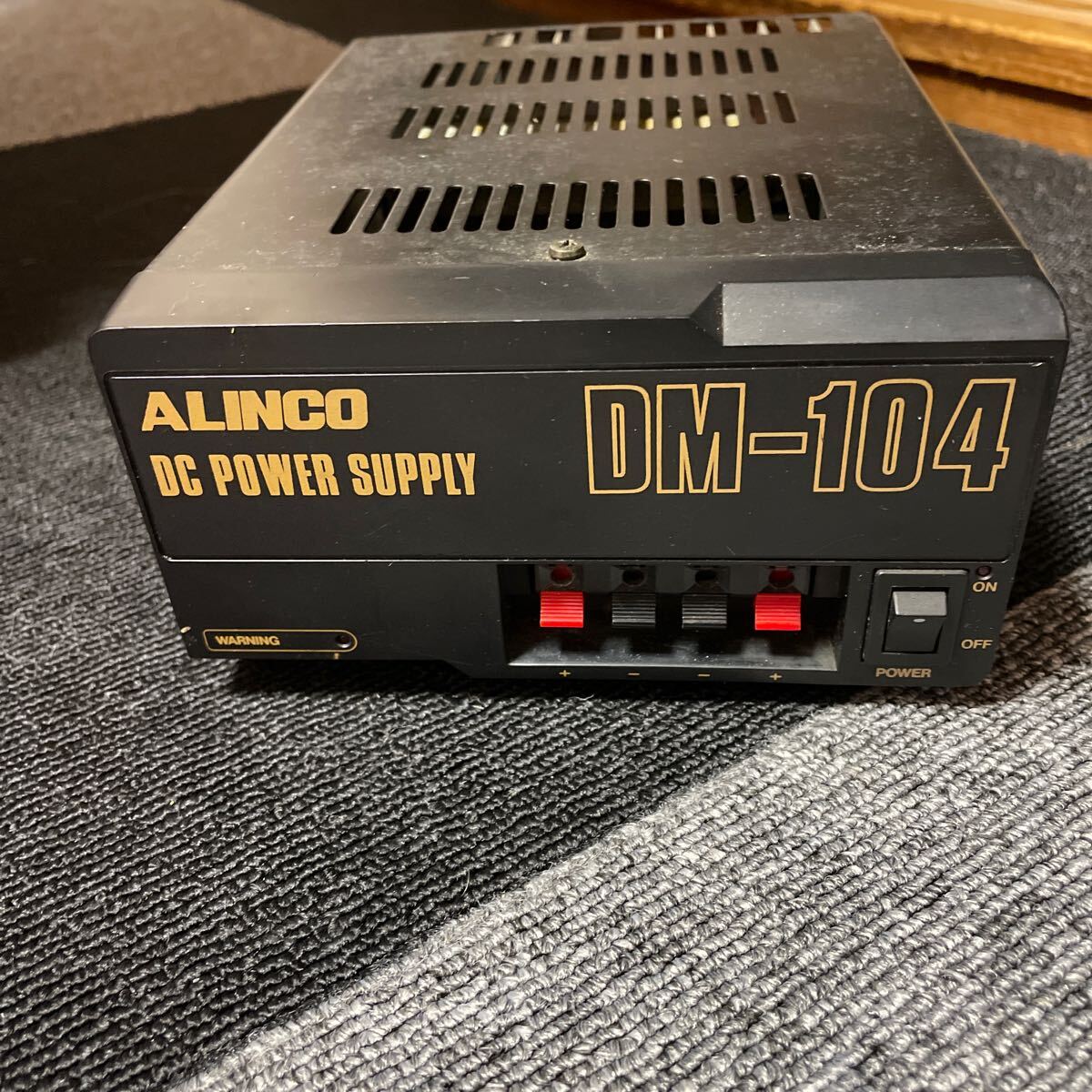 アマチュア無線 ALINCO DC POWER SUPPLY DM-104 AC-DC 拍卖