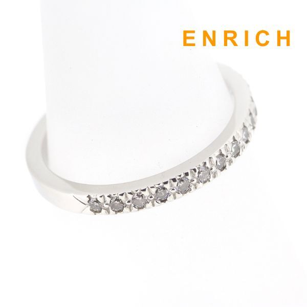 ティファニー リング ダイヤ ダイヤモンド ソレスト ハーフエタニティ 9号 Pt950 指輪 / 9770拍卖