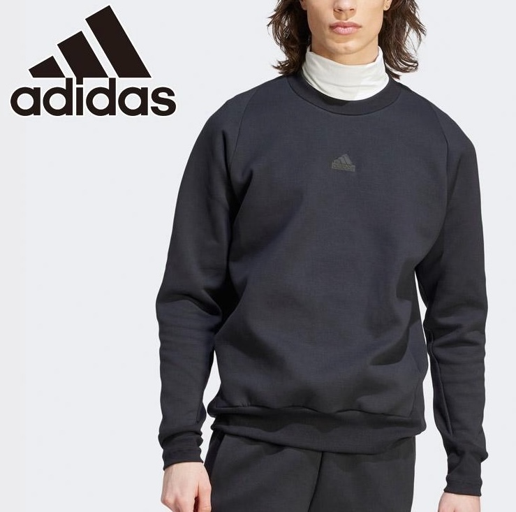 セール! 残りわずか! 正規品 本物 新品 アディダス スポーティ adidas Z.N.E. プレミアム スウェット 高品質 クルーネック トレーナー M拍卖