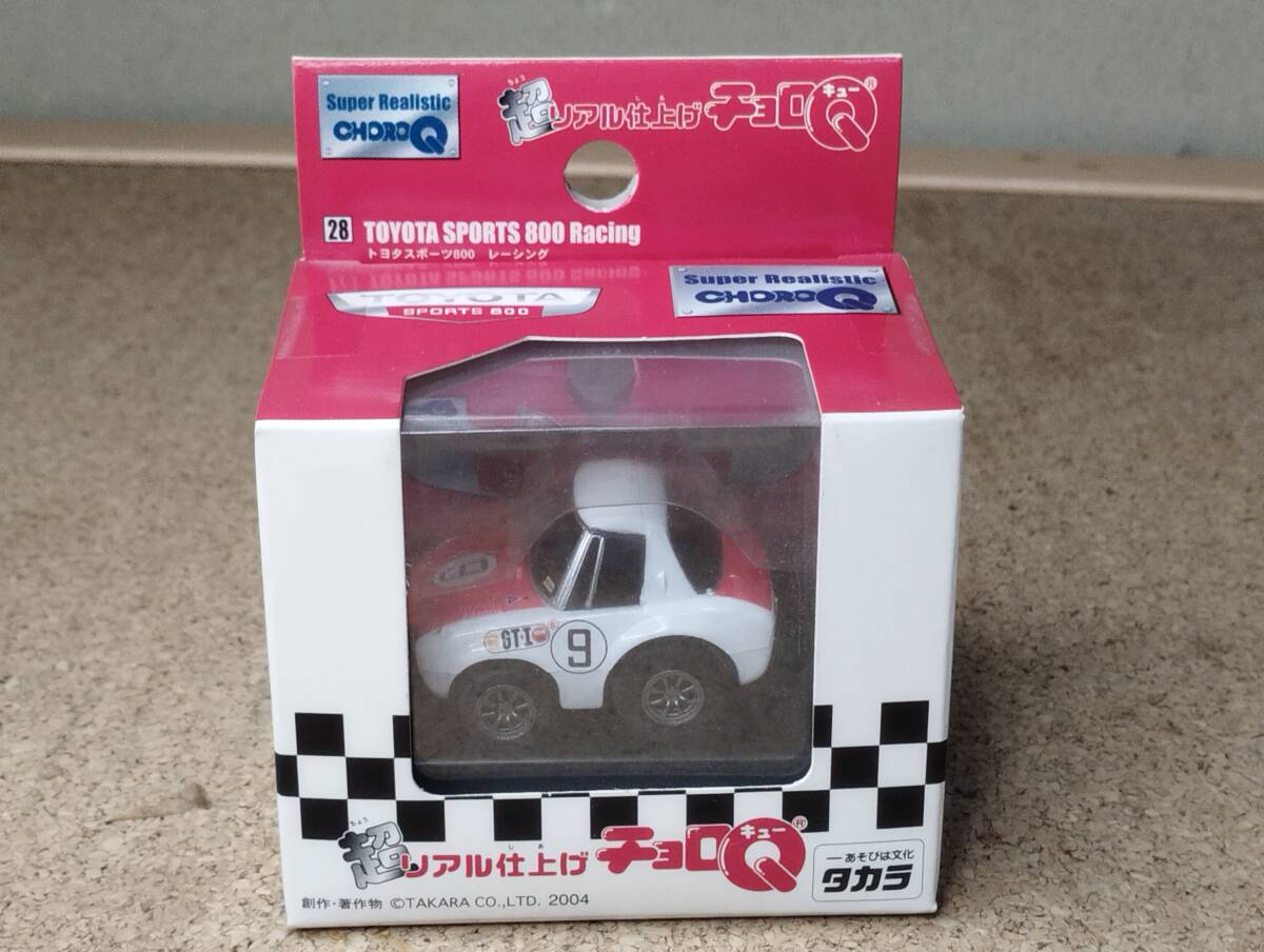 【未開封】トヨタ スポーツ800 レーシング 超リアル仕上げ チョロQ拍卖