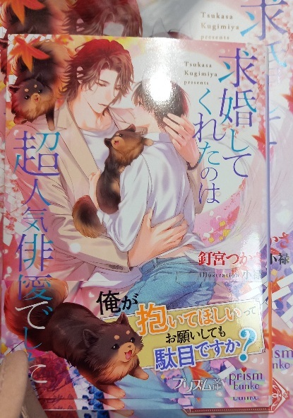 小冊子+帯付「求婚してくれたのは超人気俳優でした」釘宮つかさ/小禄 拍卖