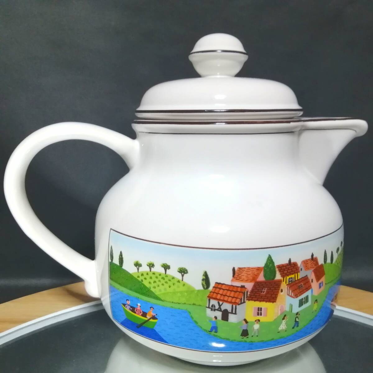 未使用◆自宅保管 ビレロイ&ボッホ ナイーフ ポット Villeroy&Boch naif拍卖