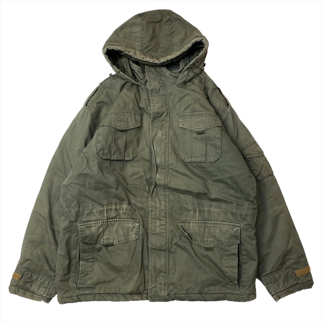 Outdoor Life アウター カーキ 古着 メンズ L アウトドアアウター 裏地チェック グッドレギュラー クリーニング済み拍卖