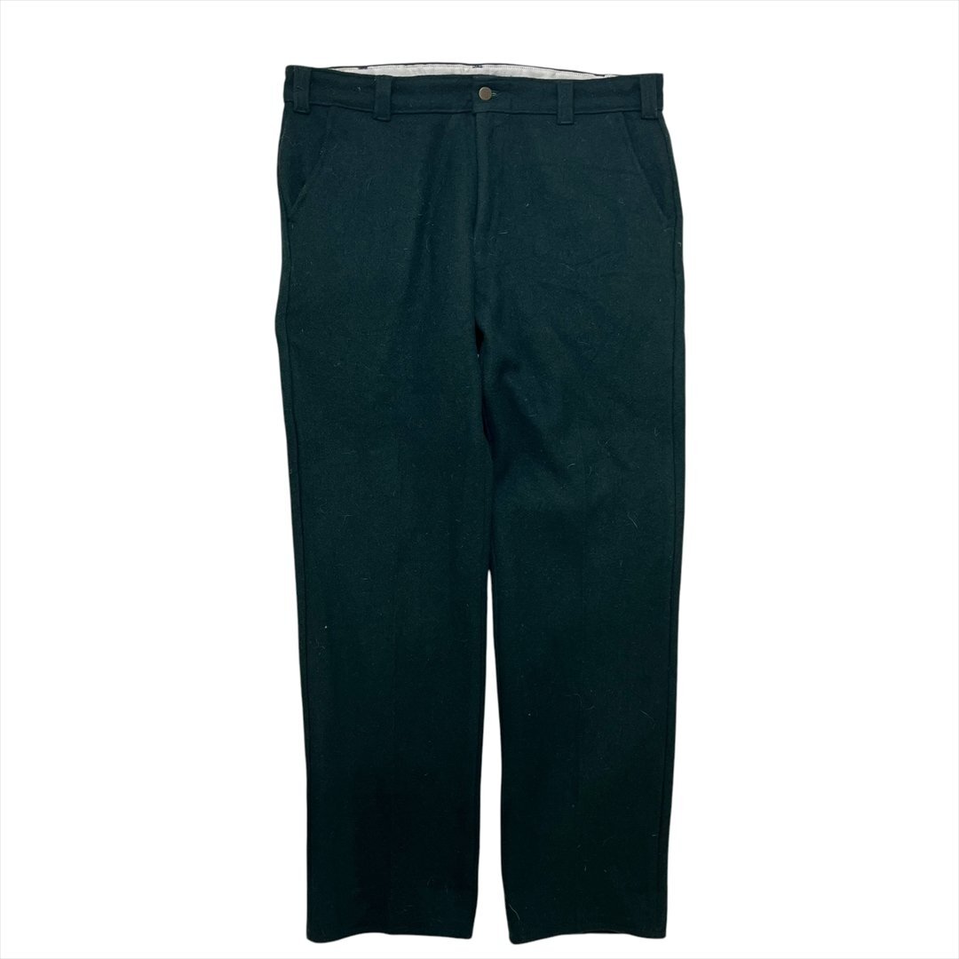 00s Big Bill ボトムス グリーン 古着 メンズ W36 L33 ウールパンツ カナダ製拍卖
