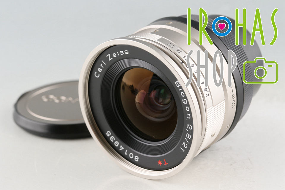 Contax Carl Zeiss Biogon T* 21mm F/2.8 Lens for G1/G2 #56537A1拍卖