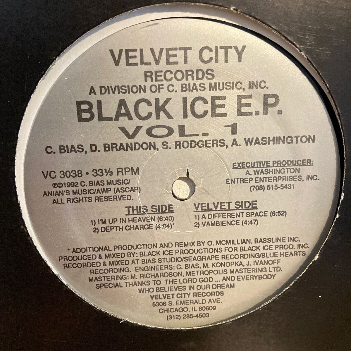 Black Ice - Black Ice E.P. Vol. 1拍卖