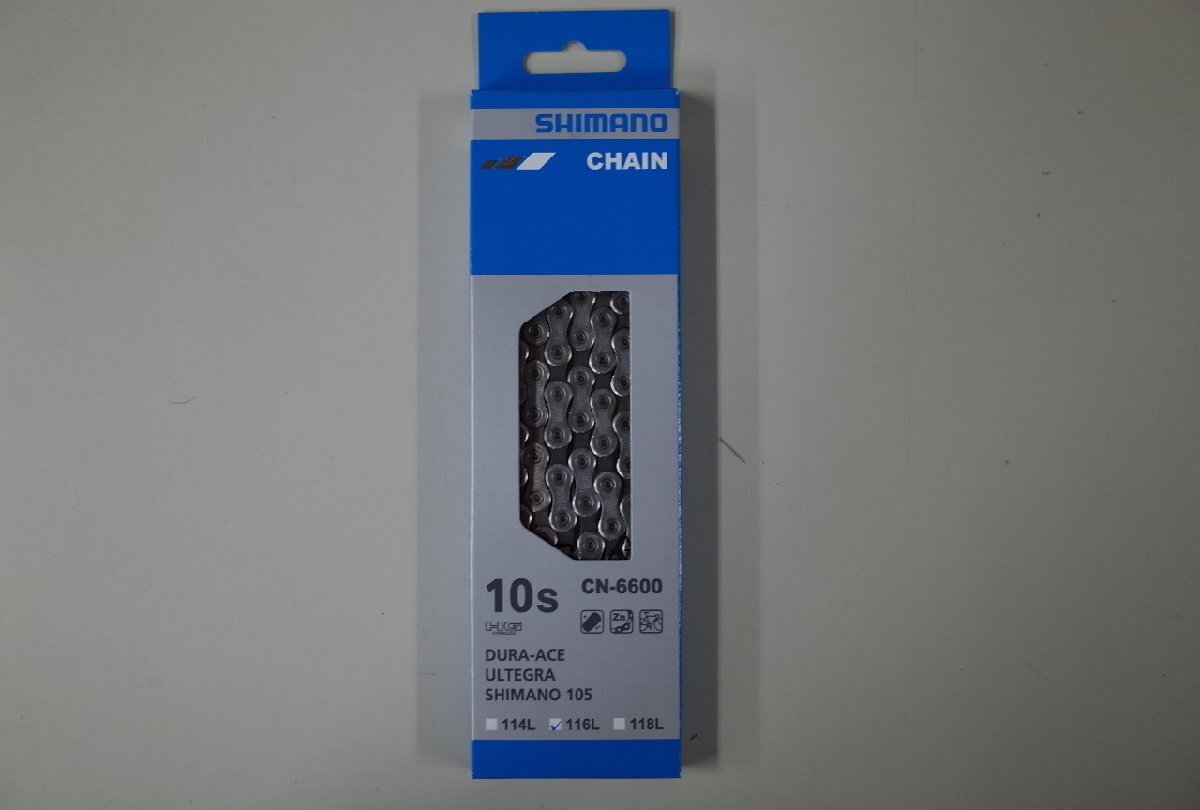SHIMANO(シマノ) CN-6600チェーン 116L 10速用 ICN6600116I拍卖