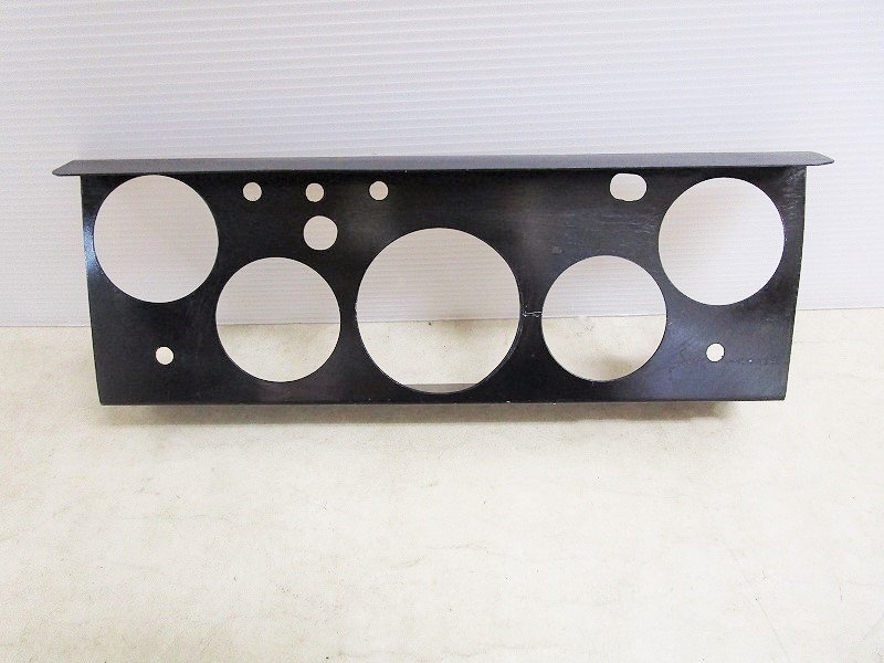 ワンオフ★自作メーターパネル(厚み:1㎜)★アルミパネル追加メーター.AE86レビン.トレノ5穴トヨタ旧車LEVIN.TRUENO★中古品J-00078拍卖