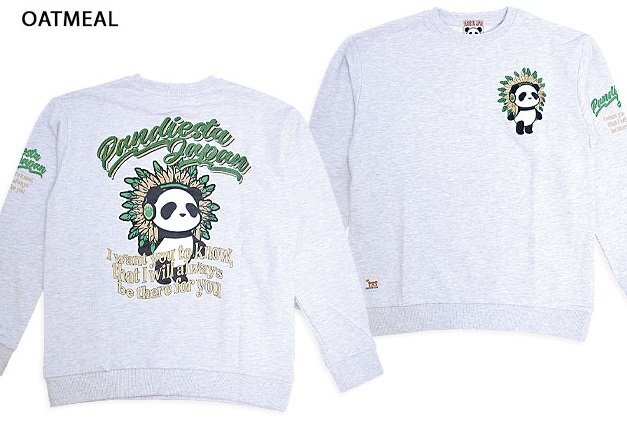 インディアンパンダスウェット◆PANDIESTA JAPAN オートミールXXLサイズ 564360 パンディエスタジャパン トレーナー拍卖