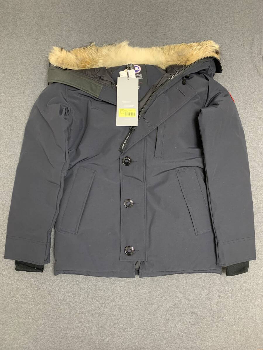 CANADA GOOSE CHATEAU PARKA FUSION FIT カナダグース シャトーパーカー フュージョンフィット S ネイビー 3426MA拍卖