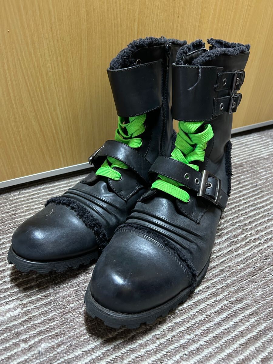 O907】メンズブーツ ブラック BLACK レザーブーツ エンジニアブーツ 拍卖