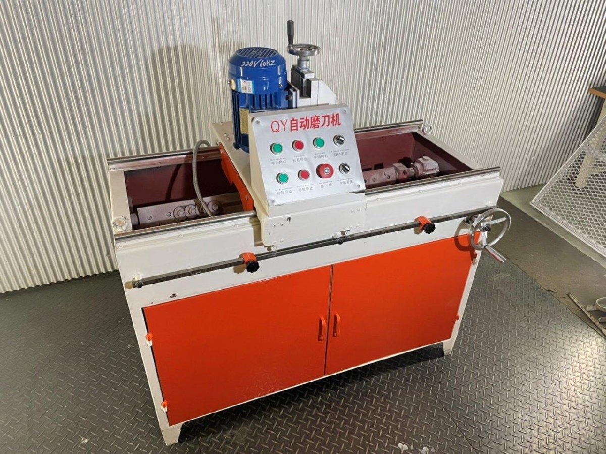 【最終値下げ】■格安設備■未使用品■<中国製>全自動ブレード研磨機 KR-450 2.2kw ストローク450mm■格安430,000円→350,000円~■拍卖