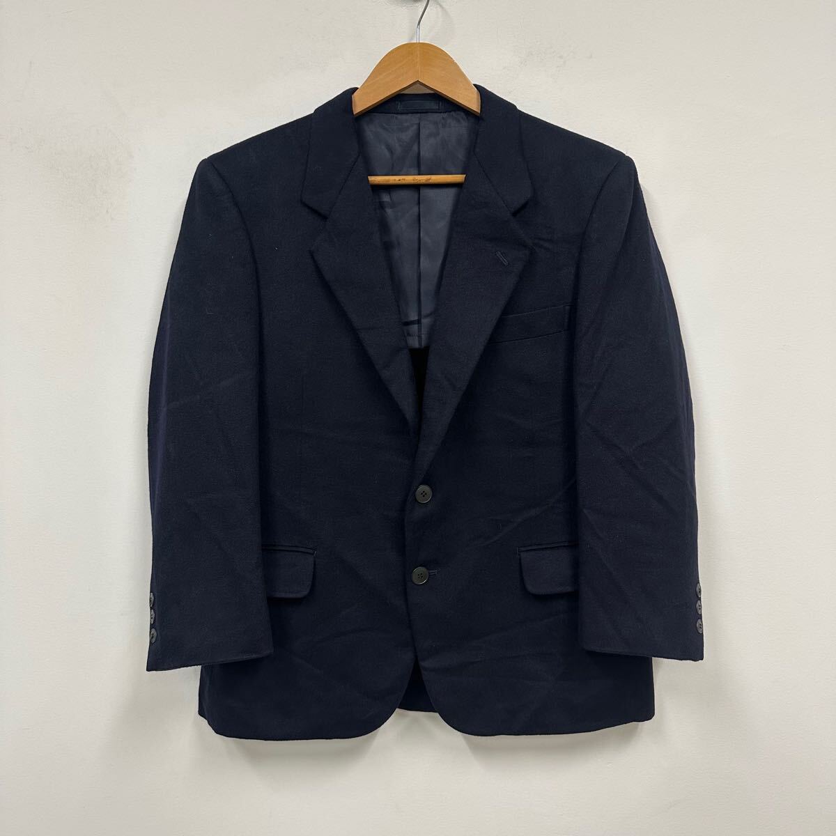 pierre cardin ピエールカルダン カシミヤジャケット メンズ ネイビー系 サイズAB3 ゼニア Zegna テーラード ジャケット a516拍卖