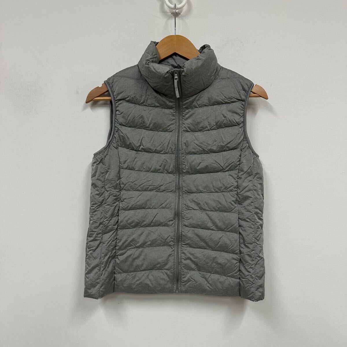 UNIQLO ユニクロ ウルトラライトダウン ベスト レディース グレー サイズM ダウンベスト a564拍卖