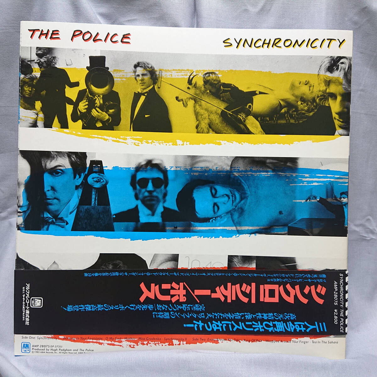 THE POLICE ザ・ポリス Synchronicity シンクロニシティー NM A&M Records AMP-28075 JAPAN 日本盤 Vinyl LP 1983拍卖