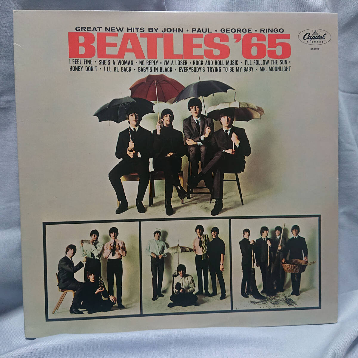 THE BEATLES ザ・ビートルズ Beatles '65 ビートルズ '65 NM~EX Capitol Records ST-2228 US 米国盤 Vinyl LP 1983拍卖