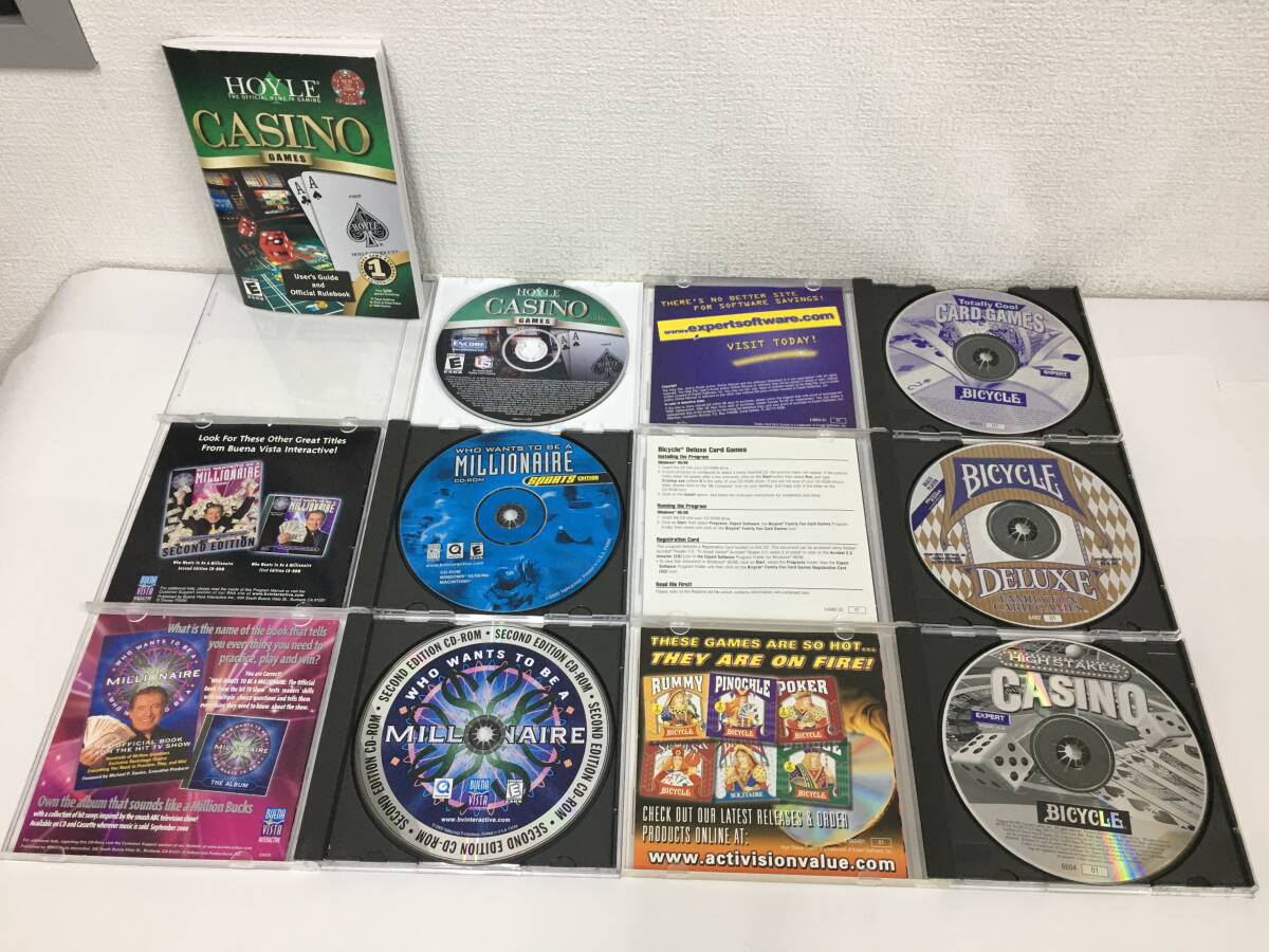 ◆◇G404 Windows MiLLIONAIRE CASINO CARD GAME 他 海外版 6本セット◇◆拍卖