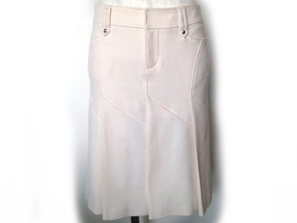 PINKY&DIANNE ピンキー&ダイアン スカート 【本物】 アイボリー系拍卖