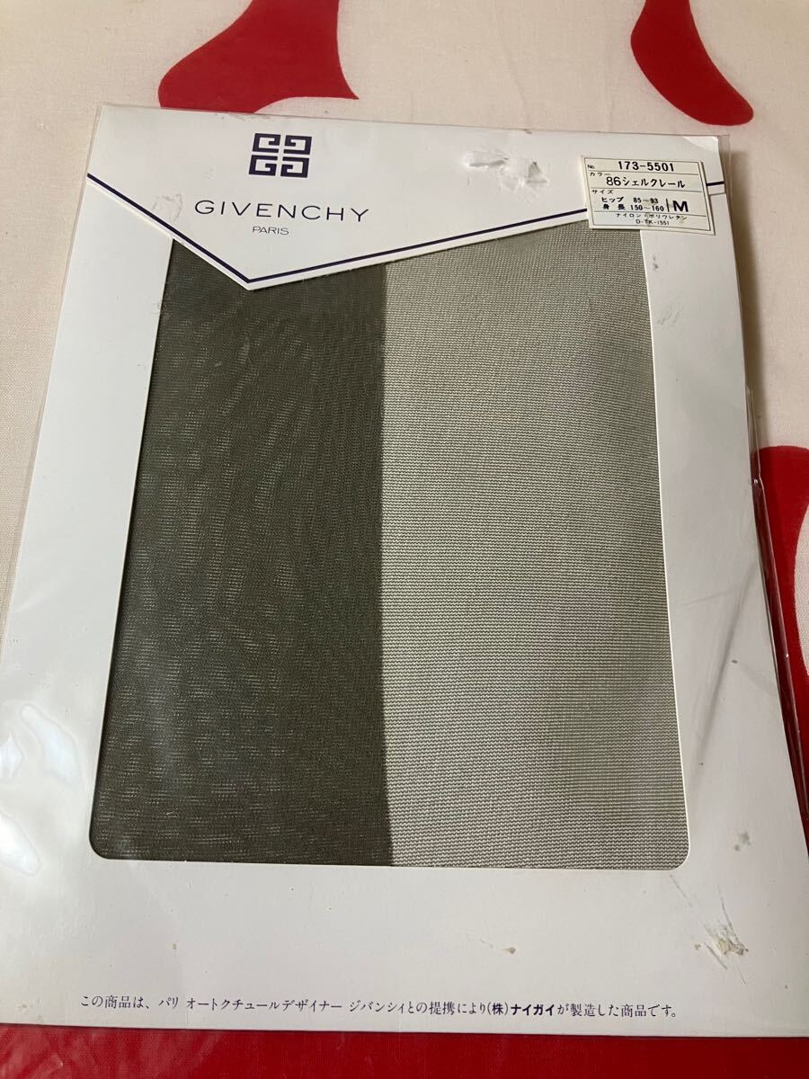 GIVENCHY paris パンティストッキング M シェルクレールパンスト panty stocking ジバンシー拍卖