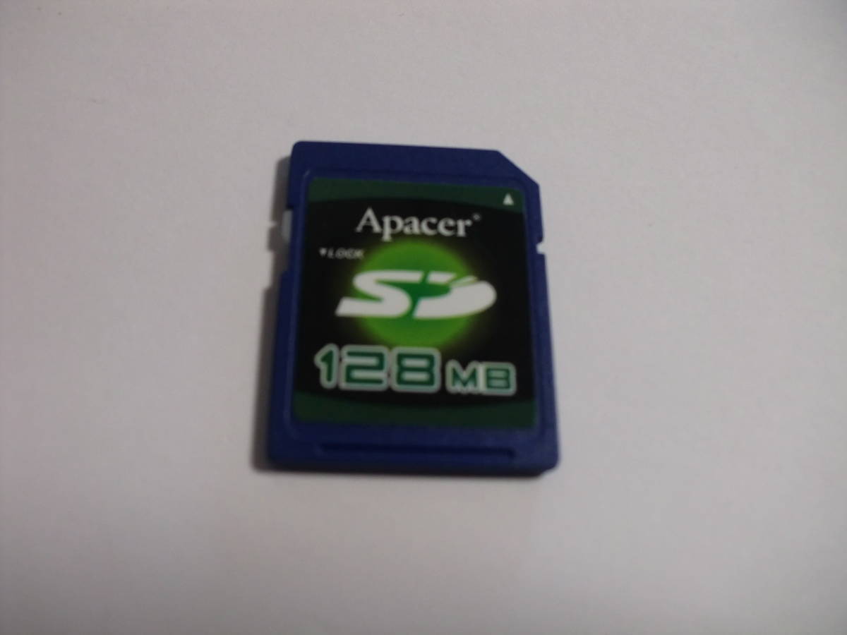 128MB メガバイト Apacer SDカード フォーマット済み メモリーカード拍卖