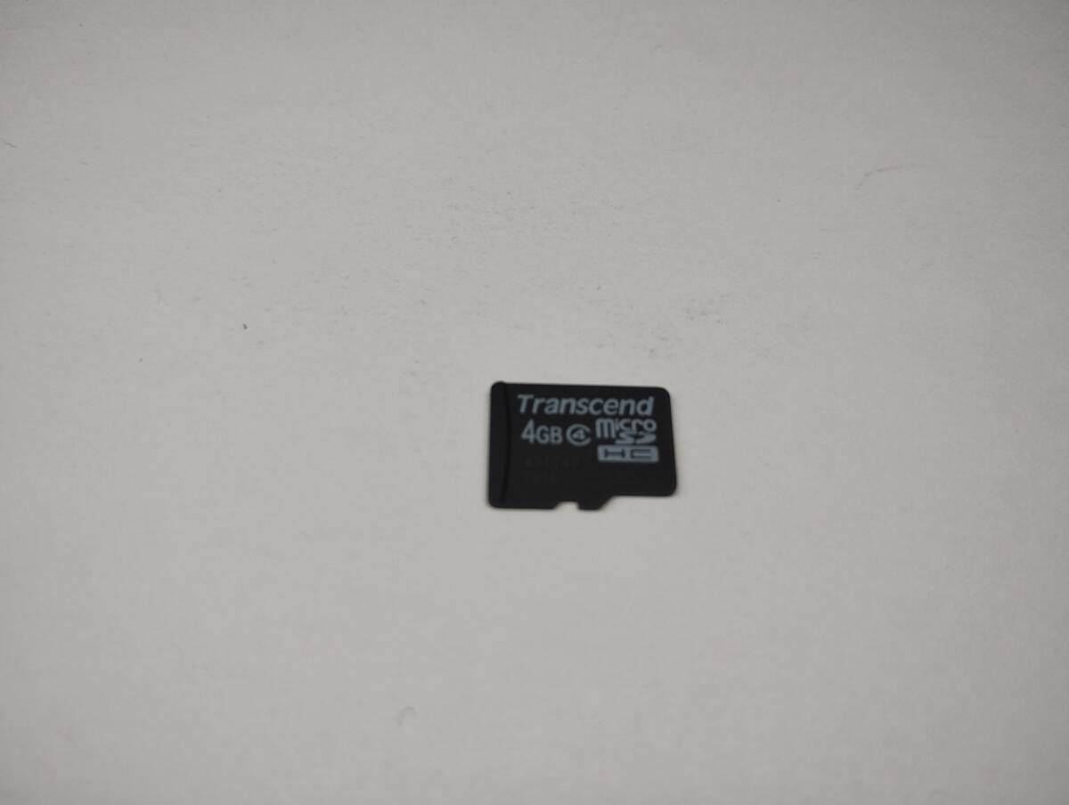 4GB Transcend microSDHCカード フォーマット済み メモリーカード microSDカード拍卖