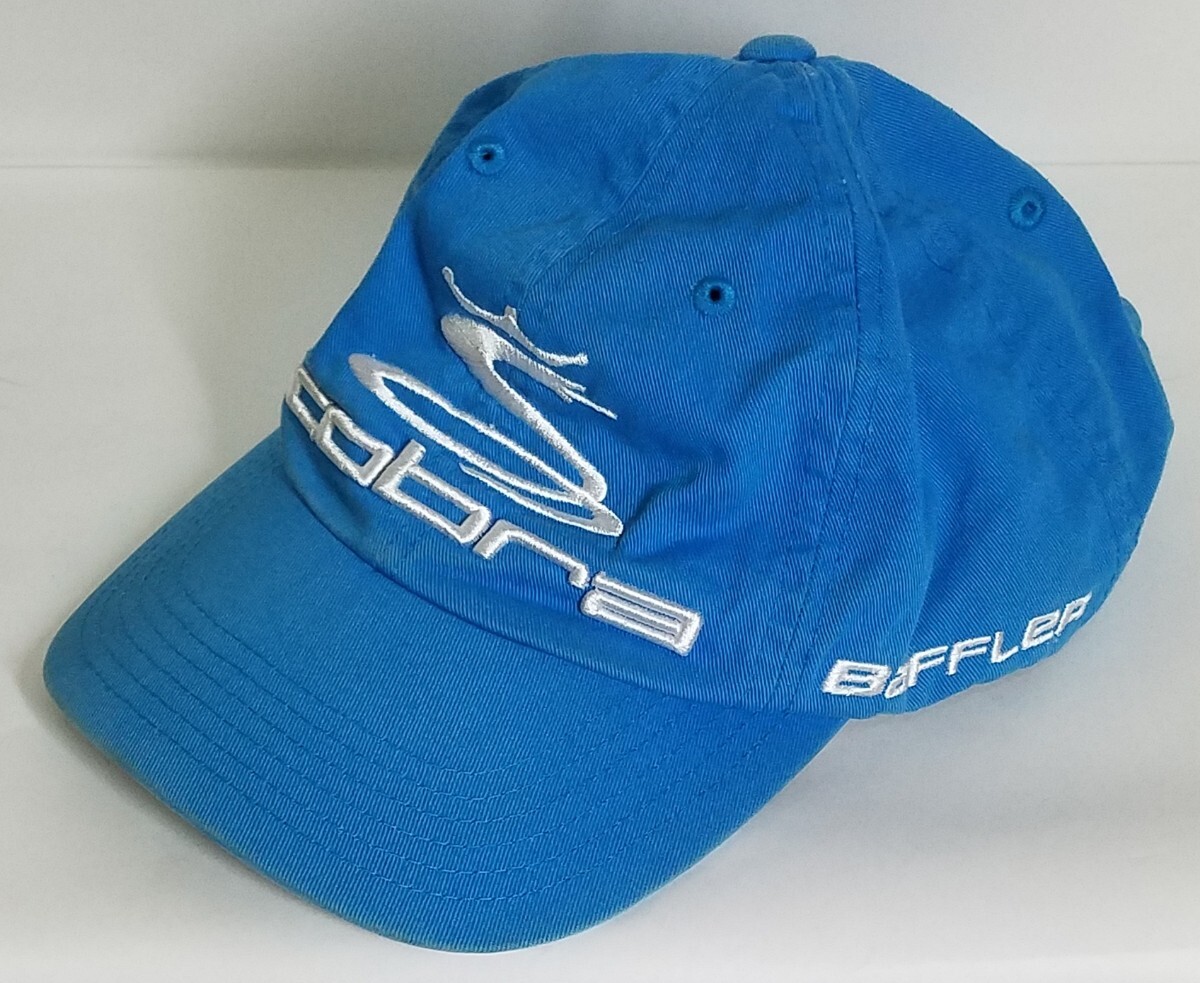 Cobra コブラ キャップ 帽子 メンズ ブルー スポーツマン ランニング ゴルフ おしゃれ 拍卖
