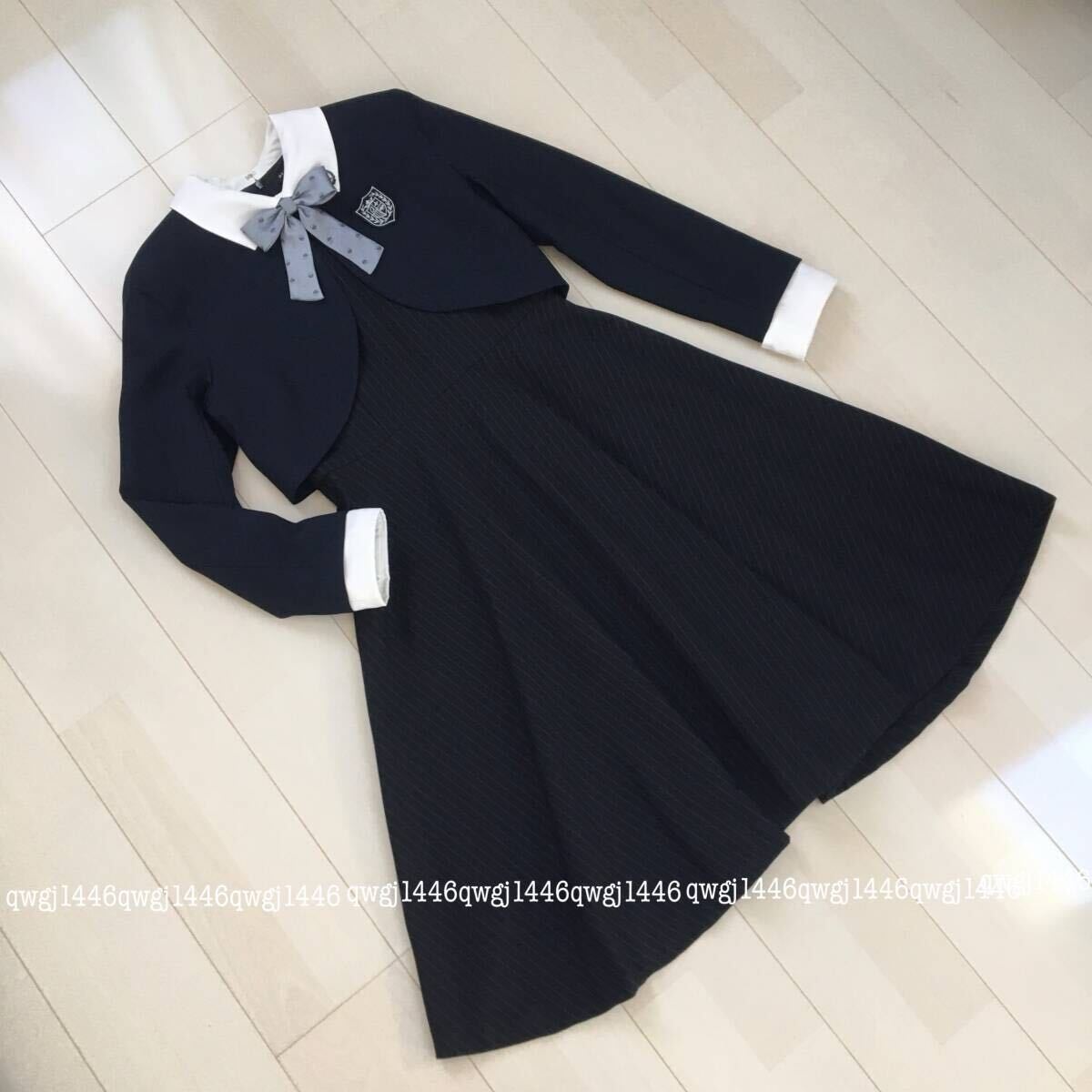 arisana アンサンブルスーツ 4点セット 160cm フォーマルワンピース 女の子 キッズ 入学式 卒業式 卒服 発表会 結婚式 アリサナ拍卖
