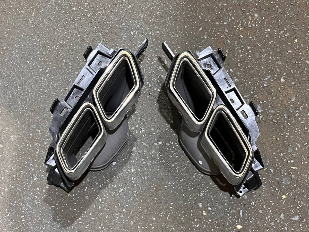 B460 中古 メルセデスベンツ W222 S63 前期 純正 AMG マフラーカッター ステー付き拍卖